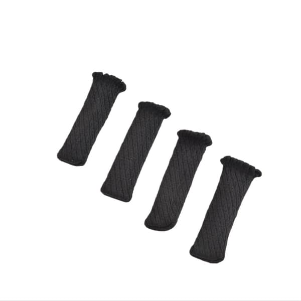 8-pack Stickade Stolsbensskydd - Golvskydd, Halkfria Möbelstrumpor Black Black