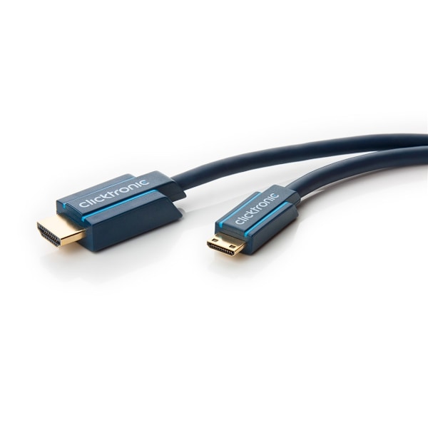Mini HDMI™ -sovitinkaapeli Ethernetillä