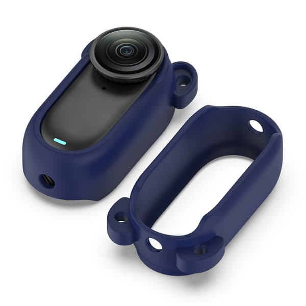Insta360 GO 2 Silikonskyddsfodral Portabel Version Blue Blue