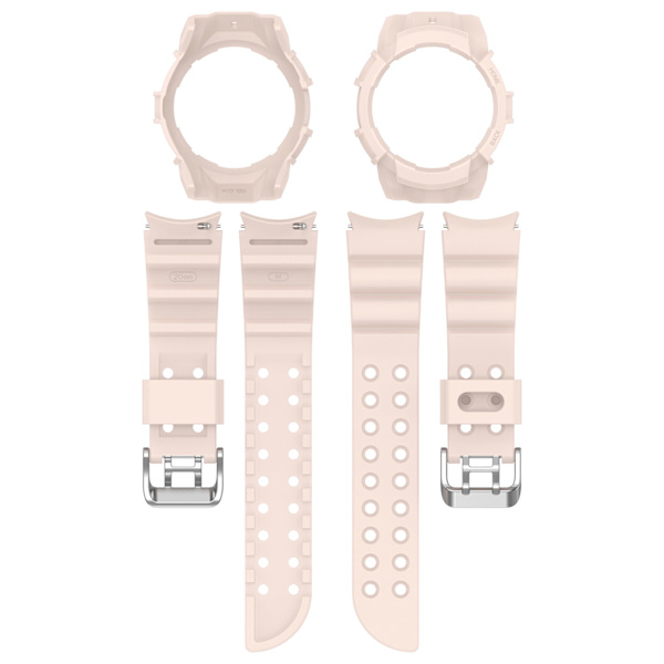 Samsung Galaxy Watch Armor Fodral & Band Set Samsung Galaxy Watch 7 40mm Rosa 40 mm