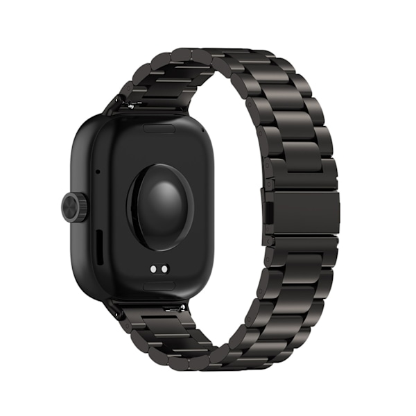Metalurrem til Redmi Watch 4/Xiaomi Band 8 Pro Sort