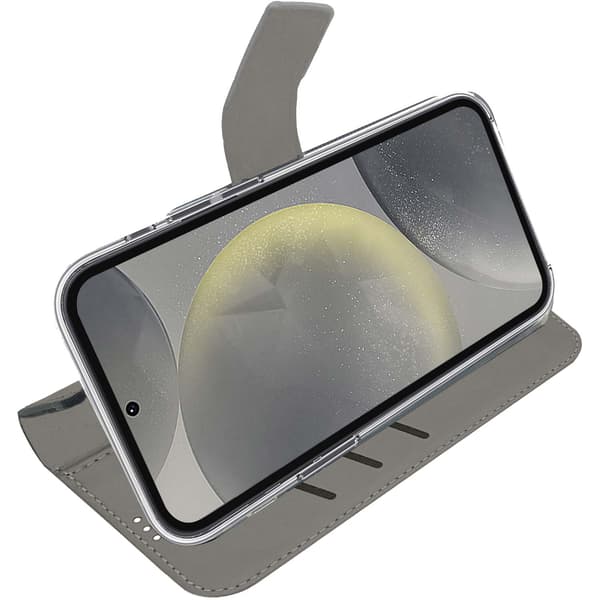 Wally Wallet Case Galaxy S24 5G Svart