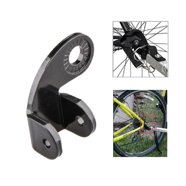 Släpvagnskoppling för Cyklar med C-Låsspänne Black Black