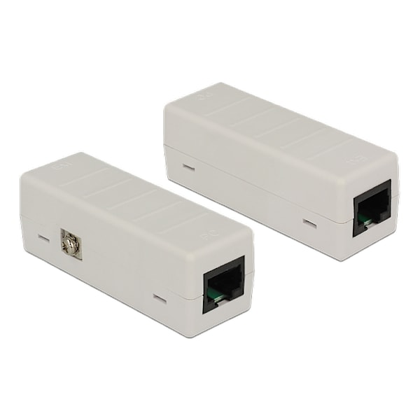 Network Surge Protector 6 kV RJ45 grey