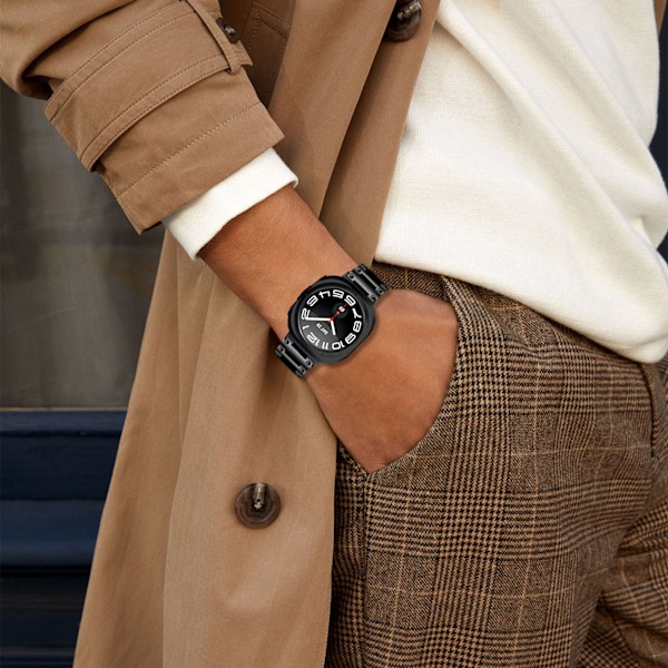 Stålspænde til Samsung Galaxy Watch Ultra 47MM Sort