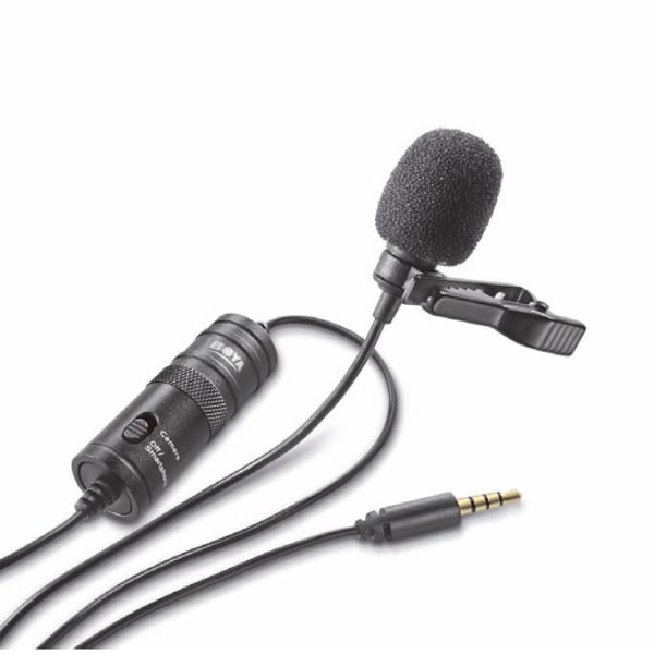 BOYA Mikrofon Lavalier BY-M1 3.5mm 6m