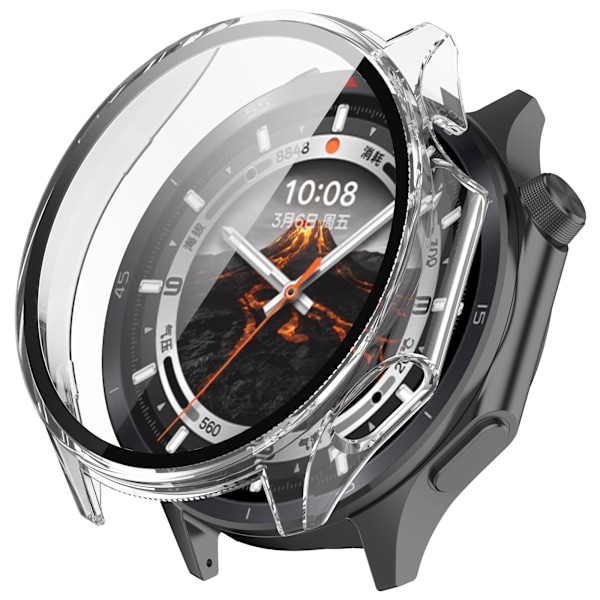 OnePlus Watch 3 & OPPO Watch X2 -kotelo näytönsuojalla Läpinäkyvä