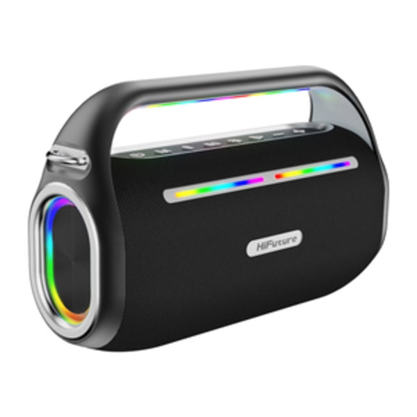 HiFuture Music Box 100 Bluetooth-kaiutin + 2 mikrofonia (musta)