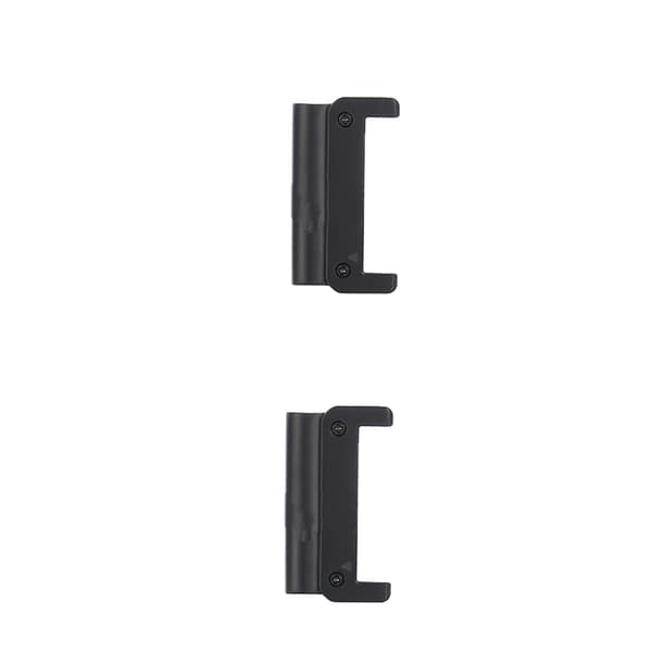 2-pack klockarmbandsanslutning Black 20 mm Black 20 mm