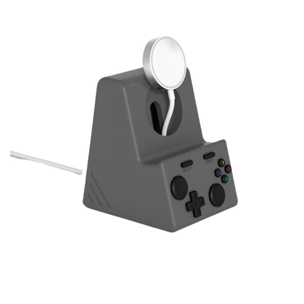 Laddningsställ i silikon för Apple Watch Grey Grey