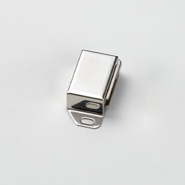 10 stycken skåpsug med kraftfull magnet stor storlek Silver Silver