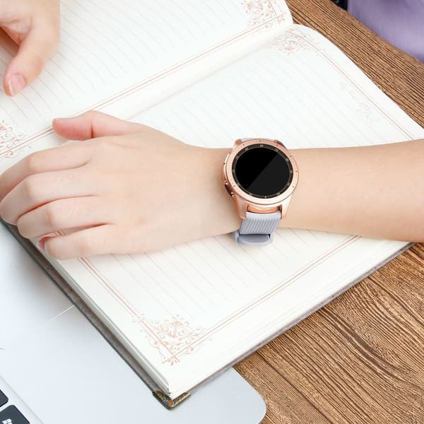 Käsinauha Samsung Galaxy Watch 42 mm - grå - S