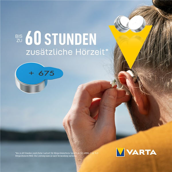 PR44 (675) batteri, 6 st. i blister