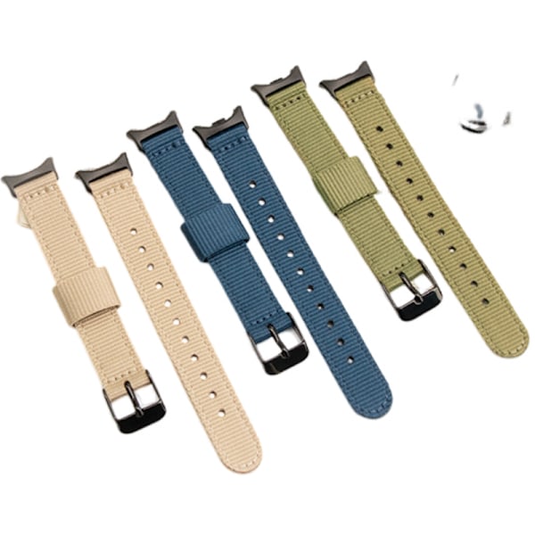 Redmi Watch 4 Nylon ranneke Musta + harmaa