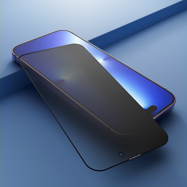 Helskärmsfilm med svart kantad fönsterhörlur dammtät för iPhone Flerfärgad 16 x 7.5 x 0.3 cm