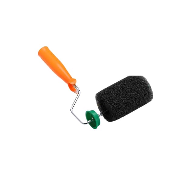 Sort rullebørstesæt - 1 ramme + 9 rullebørster