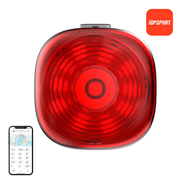 Pyörän valo, takana iGPSPORT TL30 smart