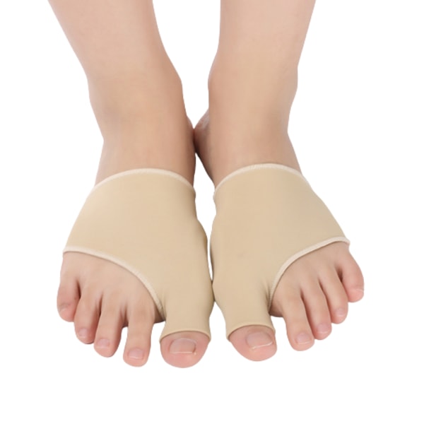 Tåavskiljare för Hallux Valgus 1 par Beige