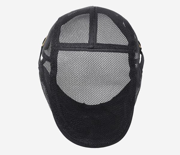 Stilfuld Sommer Mesh Solskærm Baseball Kasket Black Black