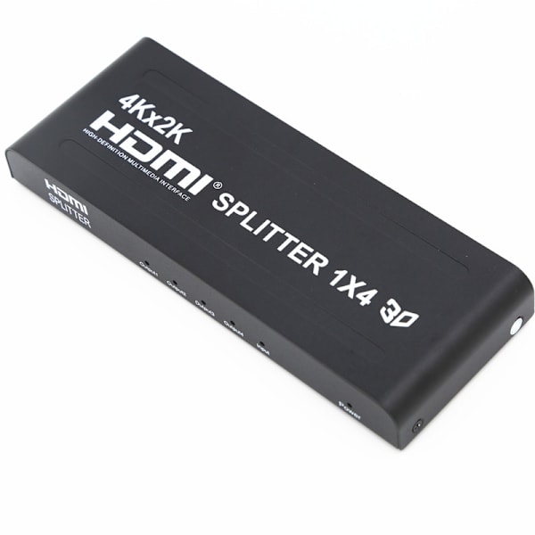 INF 1x4 HDMI-splitter til 4 skærme 4K