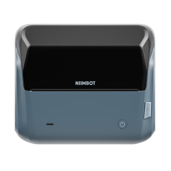 Niimbot B4 etiketprinter – bærbar termisk etiketprinter til lager, butik og logistik, 104 mm printbredde, Bluetooth, 2000 mAh batteri