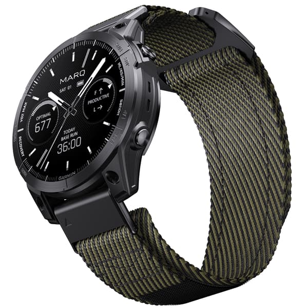Snabbfäste 26mm Vävd Nylonrem för Garmin Fenix 7