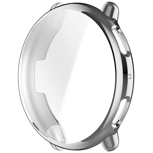 Elektropläterat TPU-fodral för Huami Amazfit Active2 Silver