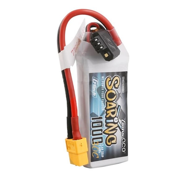 Batteri Gens Ace G-Tech Soaring 1000mAh 7,4V 30C 2S1P XT60