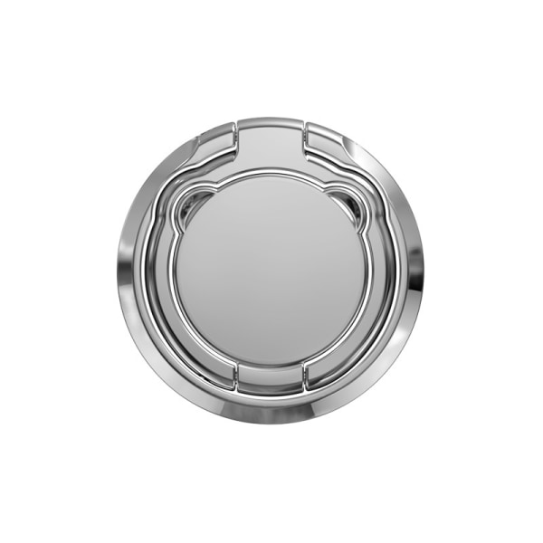 Magnetisk biltelefonfäste Vikbar flervinklar justerbar 360 graders rotation Silver