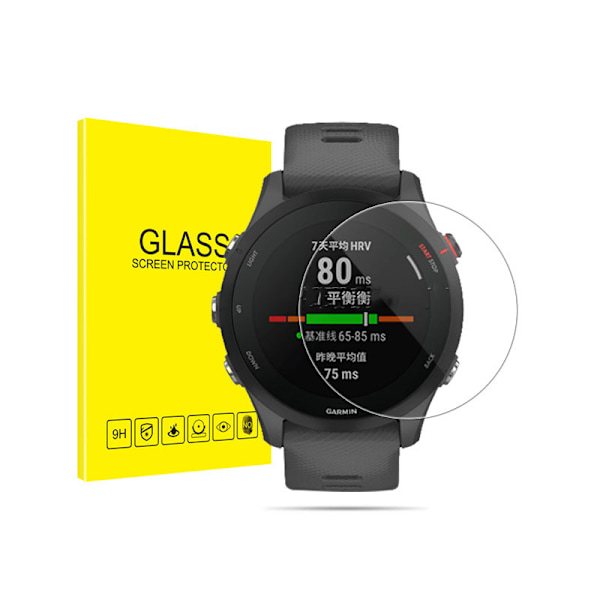 Hærdet glasskærmbeskytter, 2-pak Garmin Forerunner 255s