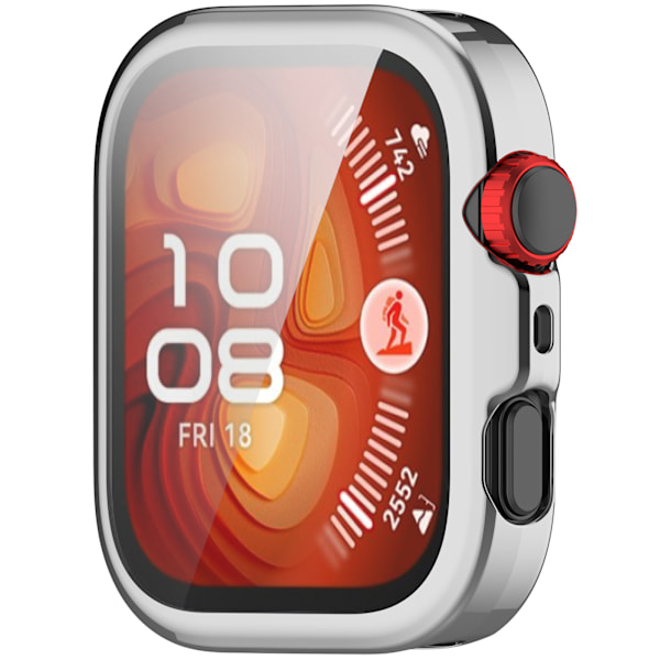 Huawei Watch Fit 4 Pro Fuld Dækning TPU Beskyttelsesetui Sølv