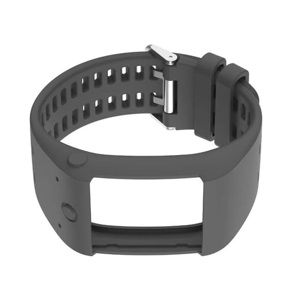 Silikoninen kellonranneke Polar M600:lle Grey Grey