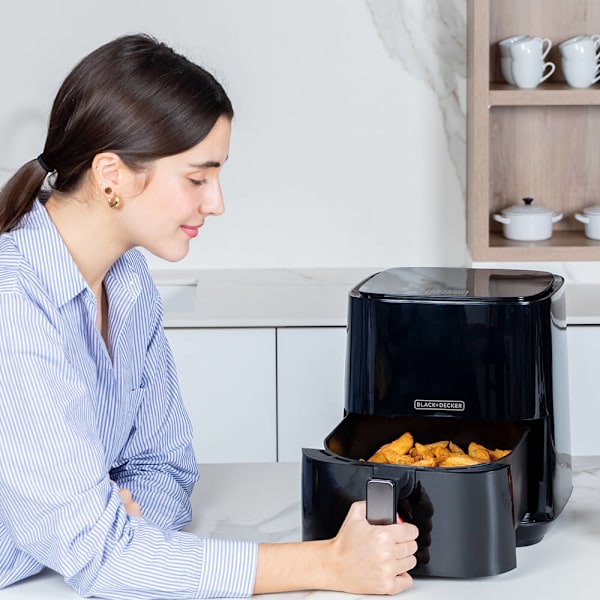Air Fryer Svart 5L 1450W