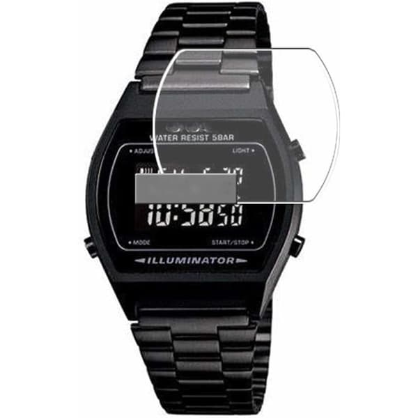 Kirkkaat näytönsuojat Casio B640WC -kelloon (2 kpl)