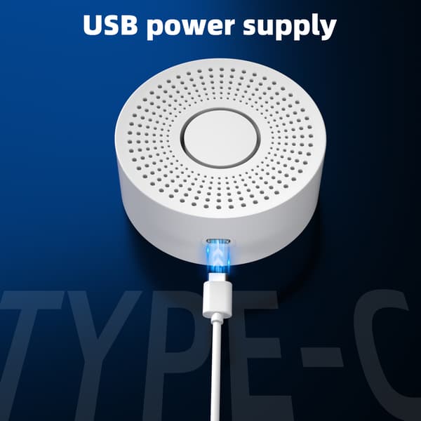 WiFi Smart Home Security Alarm System med Sensorer