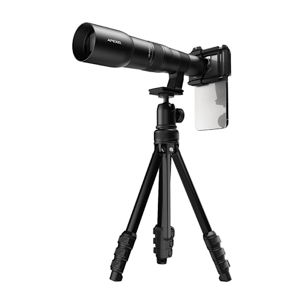 Super 50X Apexel APL-T50XJJ02 objektiv med stativ
