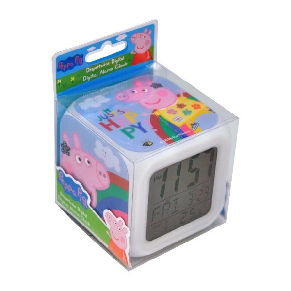 Digitalt ur med alarm Peppa Pig PP17073 Kids Licens