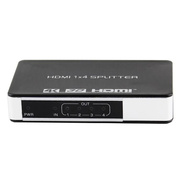 HDMI Splitter 1 til 4 4K @ 30Hz