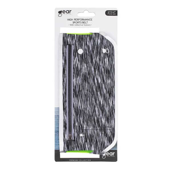 Sport Midjebälte Premium Universal 6" Gråmelerad