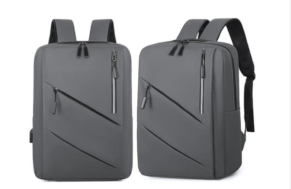 Business Commute 3-Piece Backpack Set , Lightweight Grey Grey