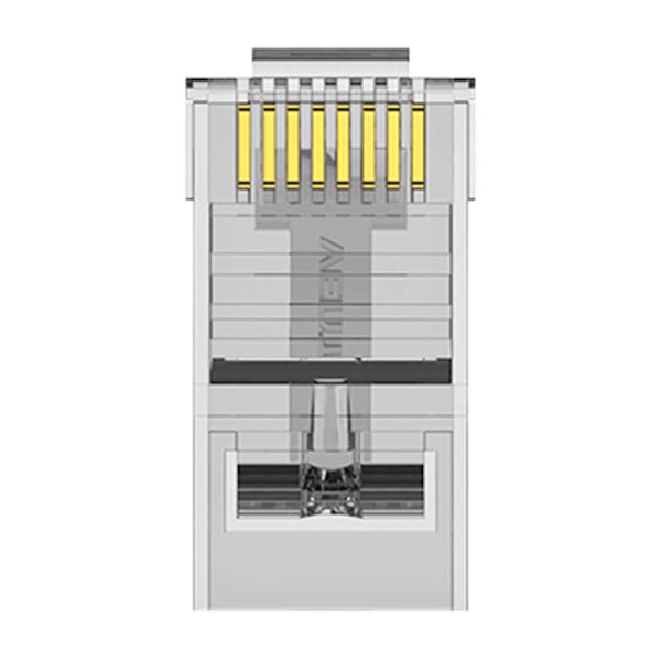 Stik RJ45 CAT6 UTP Connector Vention IDDR0-100 Transparent 100 stk.