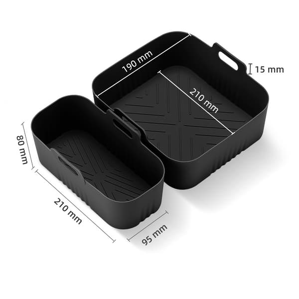 Silikonebakke - 260 Bakke - Perfekt til NA350 Black Black