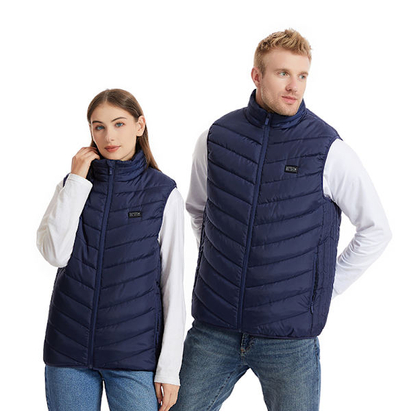 Lämmitetty liivi, jossa on 21 lämmitysaluetta 6XL