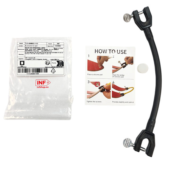 Ski tip kobling Black Black