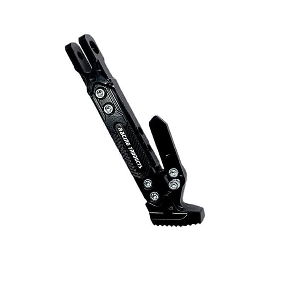 Justerbart motorcykelstöd sidostöd Black Black
