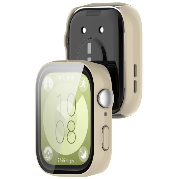 Klockfodral / skärmskydd för Huawei Fit 3 Vit