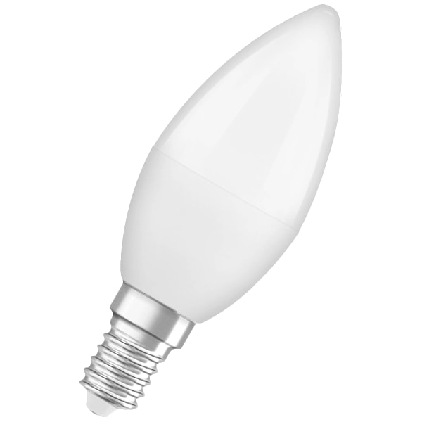LED BASE candle frosted 4,9W/827 (40W) E14 HS 3-pack
