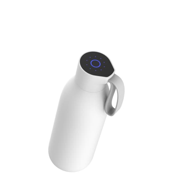 Älykäs vesipullo UV-steriloinnilla - 750ml White White