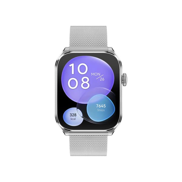 Multifunktionelt Smartwatch med AMOLED-skærm, Bluetooth-opkald og Sundhedsovervågning Silver Silver