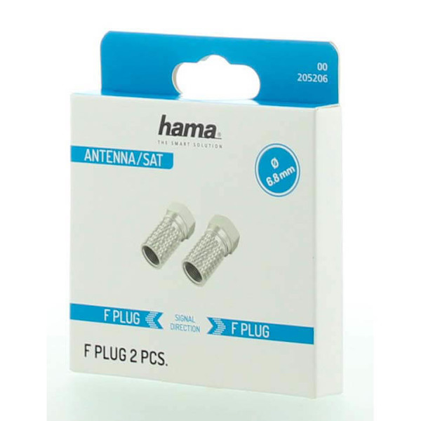 F-Kontakt 6.8mm 2-pack
